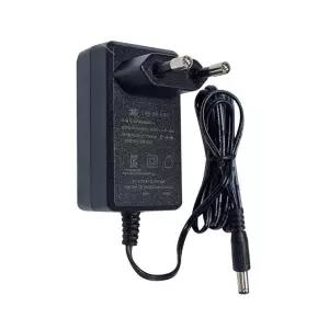 DC 24V 600mA 어댑터 벽걸이형 직류전원장치 LED 조명 모니터 가습기 블랙