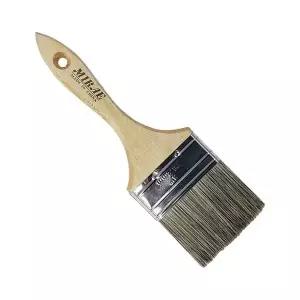 수성 페인트붓 B4 76mm 평솔 도장용 붓 색상 작업 소품 (WFKLJQM)