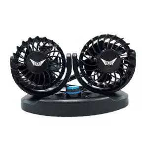 차량용 USB 선풍기 캠핑 자동차 거치 직장인