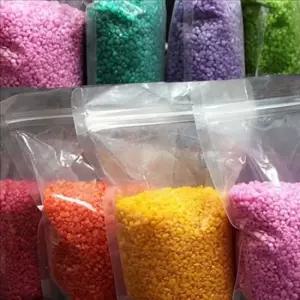 장식 칼라 스톤 1kg 모래 칼라 스톤 15 색 화분 장식 칼라 스톤