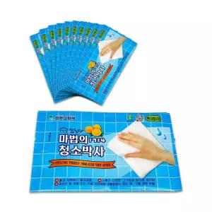 마법의 청소박사 클리너 티슈 특대형 2매 10개 -O 청소박사 클리너티슈