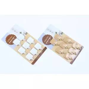 꼬마 네모 행거 8p 작은행거 미니행거세트 미니후크 (KYR-W06D0B1)