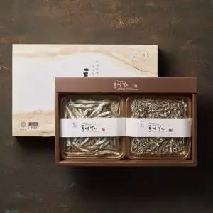 [작심밀도]산지직송 실속해 통영멸치 선물세트 2종 4호 중멸 자멸