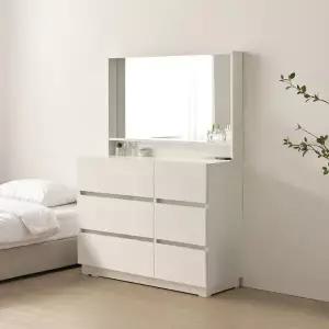 동서가구 아이즈 와이드체스트+거울 DF915003