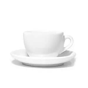 메가커피 안캅 베로나 까페라떼 잔/받침 360ml 1세트 6인조