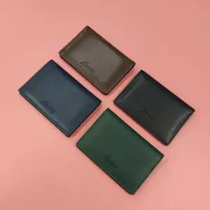 가죽지갑 교통카드 미니 학생 지갑 중복인식방지특허