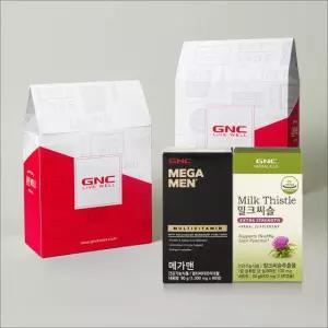 [GNC] 남성전용 멀티비타민 밀크씨슬 선물세트 (메가맨 멀티비타민+밀크씨슬)