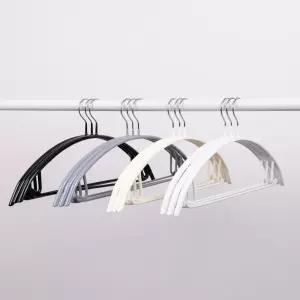 할메이드 어깨뿔방지 라운드형 셔츠 맨투맨 니트 논슬립 옷걸이 50P