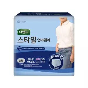 디펜드 스타일 언더웨어 남성 슬림 중형 80매