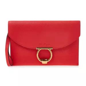 [페라가모] 간치니 버클 클러치 21 H770 CANDY APPL 0749771 /135881