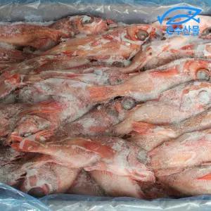 e수산물 업소 식당용 냉동붉은볼락 한박스 12kg 60마리 장문볼락 열기 적어 구이용 빨간생선