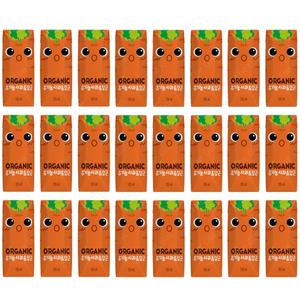 유기농 사과당근 주스 24개 미니팩 오가닉 음료수 아기 키즈