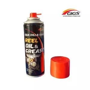 [단품]긱스코리아 릴오일+구리스 일체형 낚시릴 윤활 방청 관리용 고성능 오일