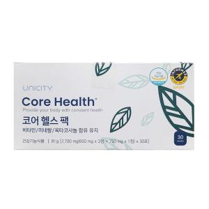 유니시티 코어 헬스 팩 멀티비타민 2700mg 30포