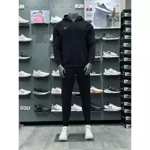 [언더아머](대전신세계)13797671379774 남성 기모 트레이닝복 세트 UA 라이벌 플리스 후드집업 조거팬츠...