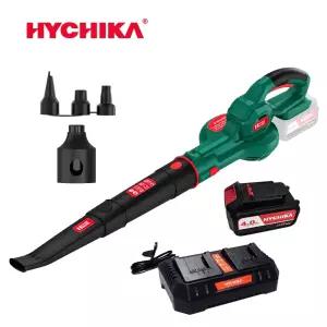 히치카 20V 충전식 브로워 무선 송풍기 낙엽청소 다용도 노즐포함