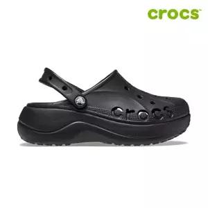 [크록스][크록스 정품] 바야 플랫폼 클로그 여성샌들 208186-001