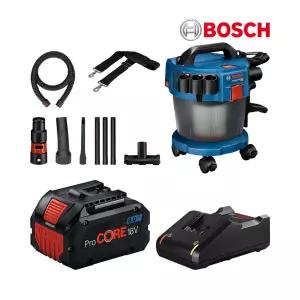 보쉬 무선 업소용 청소기 GAS18V-10L 풀세트 프로코어 8.0Ah+GAL18V-40 건습식 산업용 사무실 진공청소기