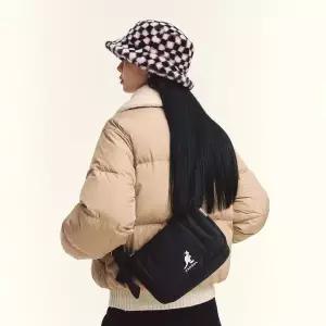 [캉골](강남점)WH 푸퍼 크로스백 S 3329 블랙