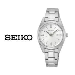 세이코 SEIKO 여성 화이트 메탈 패션 손목시계 SUR633P1