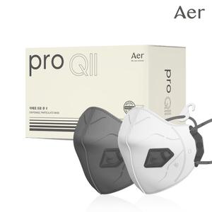 (11) 아에르 Pro Q2 1급 방진마스크 1BOX (10개) 용접용 AQ201F (프로 큐2) 산업용 분진마스크 용접 공사 현장 접이식
