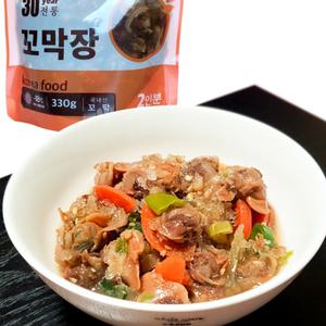 통통한 간장꼬막장 330g X 2개 자취생밑반찬 꼬막양념장 국산 거제 통영