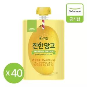 풀무원 풀스키친 진한망고(100ml X 40개입)