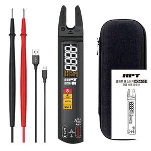HPT 디지털 클램프 테스터기 검전기 HCM-101 멀티 비접촉식 후크 미터 메타