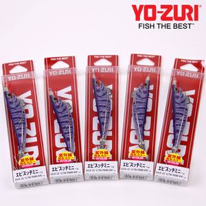 요즈리 25년 신형 미니 삼봉에기 5P 세트 퍼플 A1866-KVPU 케이무라 심해 갑오징어