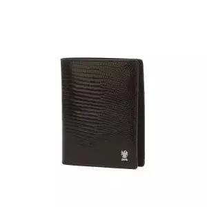 [롯데백화점]닥스 액세서리 [선물포장/쇼핑백동봉] 리얼 도마뱀가죽 브라운 중지갑 DBWA5FL01