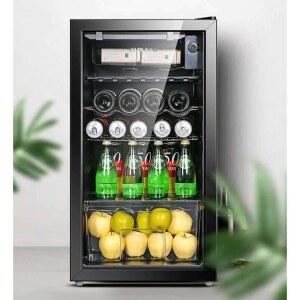 거실 하얀색 소형 와인셀러 혼수 빌트인 미니 테이블 디스플레이 98소형