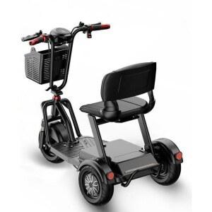 세발 스쿠터 전기자전거 접이식 22인치 2000 이륜차 미니 간편 48V 검정 휴대용 소형