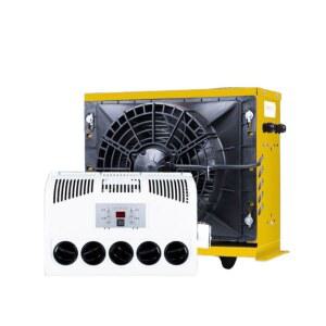 무시동 에어컨 12V/24V 대형트럭 일체형12V 캠핑카 24V 레드 표준