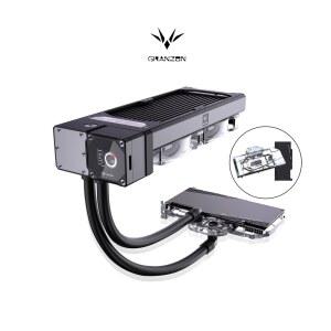 쿨러 Granzon 수냉 키트 RTX 3070 3080 3090 RX6900X AIO GPU 블록 펌프 240mm 라디에이터 PC G1 피팅 호스 튜브