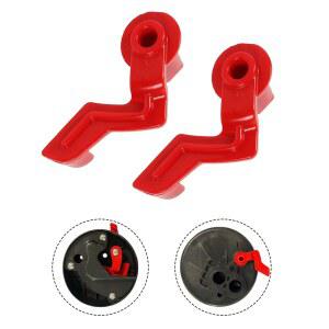 DMAX용 초크 레버 전동 공구 액세서리 송풍기 로드 정원 부품용 댐퍼 EBZ7500 576594801 2개 EBZ8500