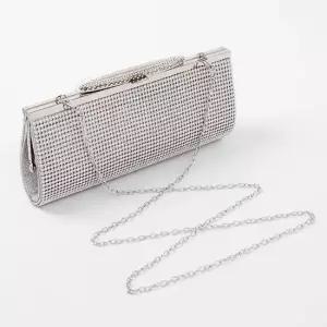 헤이든 럭셔리 클러치백 실버) 결혼식 파티가방 l