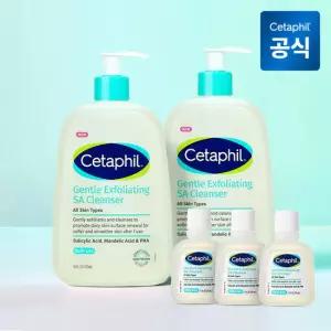 [쇼핑백증정] 세타필 SA 등드름 각질제거 약산성 바디워시 473ml 2개+29ml 3개