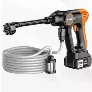 휴대용 전동 워터건 세차건 물총 무선 분무기 가정용