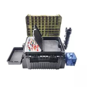 에기태클박스 XD-115 풀세트(트레이,소품케이스,소품트레이,로드스탠드,파츠케이스) 멀티 에기박스