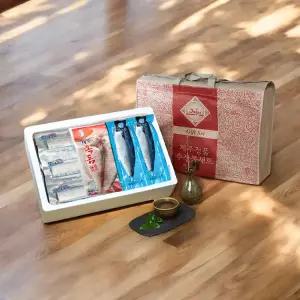 [롯데백화점]제주푸드마씸 제주 은갈치 옥돔 고등어 혼합세트 (1.28kg)