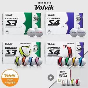 [볼빅]볼빅 콘도르 S3 S4 DL360 골프볼 우레탄 화이트 12구