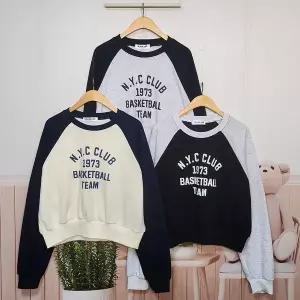 [보리보리/말괄량이]팀나그랑크롭티01 봄  주니어의류 초등학생옷 여아맨투맨 후드티