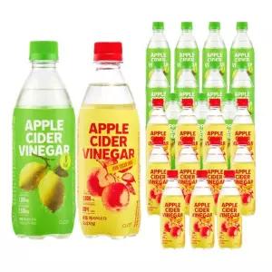 클룹 애사비소다 500ml 24입 혼합구성 오리지널 + 레몬비니거)