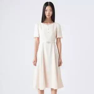 [롯데백화점]케네스레이디 라벨원 벨티드 원피스 (EWOPOF13)