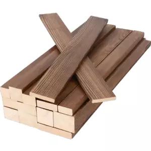 방부목 탄화목 각목 DIY 벤치목 데크 나무판재 장식용