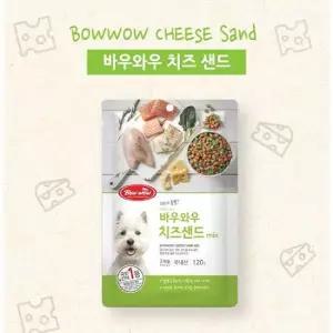 바우와우 치즈샌드 믹스120g