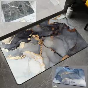 럭셔리 규조토 욕실 매트 발매트 물기 흡수 발판