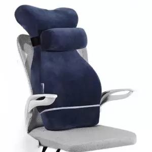 목 디스크 의자 교정 등받이 자세 허리 체어 컴퓨터