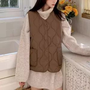 [엔소아] 카이사 퀄팅 베스트