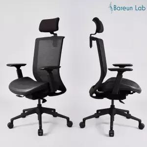 바른자세연구소 Lab01 Air 컴퓨터 사무실 사무용 편안한 풀메쉬 책상의자